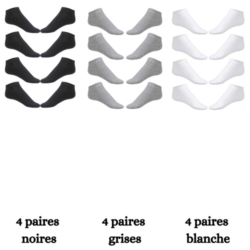 Pack chaussettes 24 paires